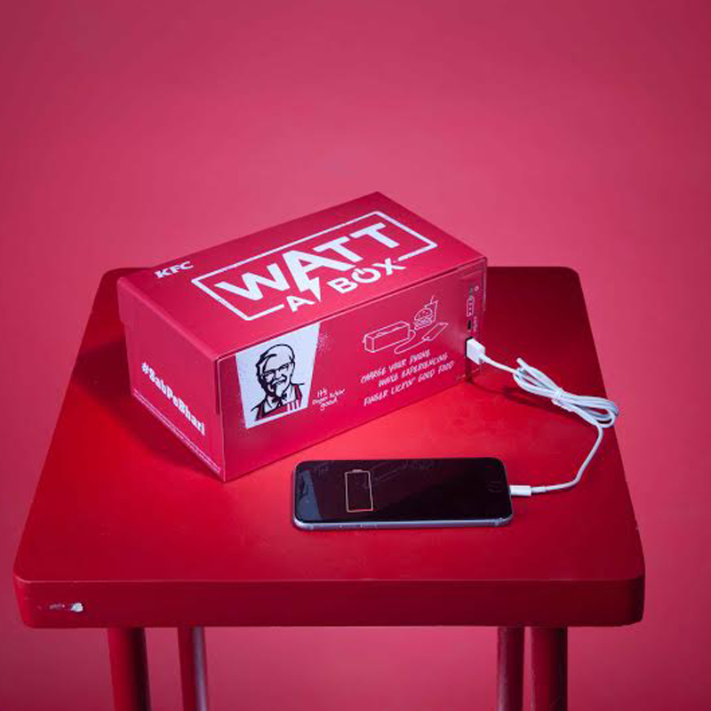 KFC’s new Meal Box can now charge smartphones