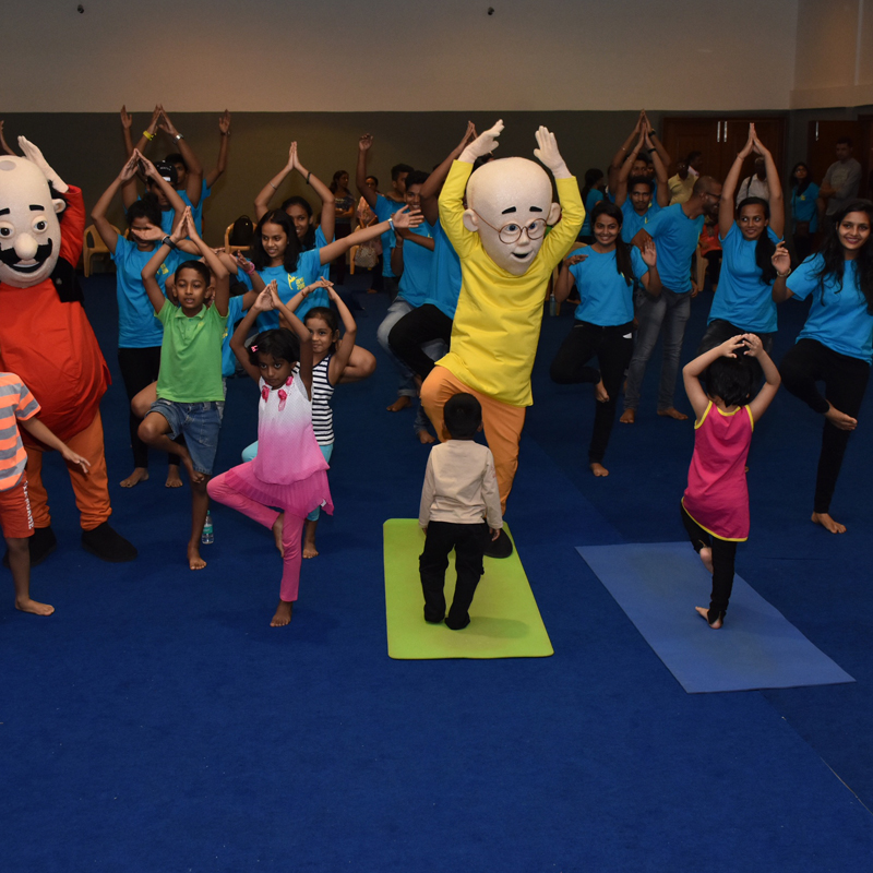 Nickelodeon’ Motu & Patlu celebrate International Yoga Day