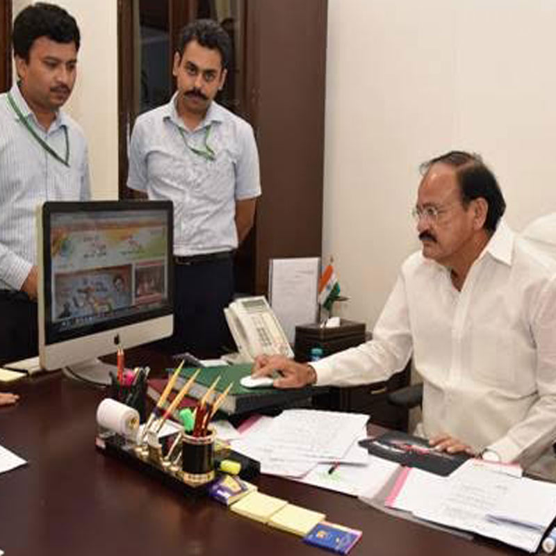 Special site on Independence Day 2016 developed by PIB launched by Naidu
