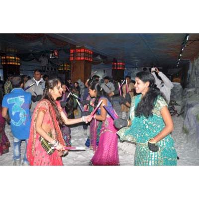 First ever Snow Dandiya exclusively at Snow World, Phoenix Marketcity