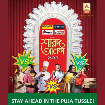 Takkar time on ABP Ananda – the biggest coverage of Bengal’s biggest festival!