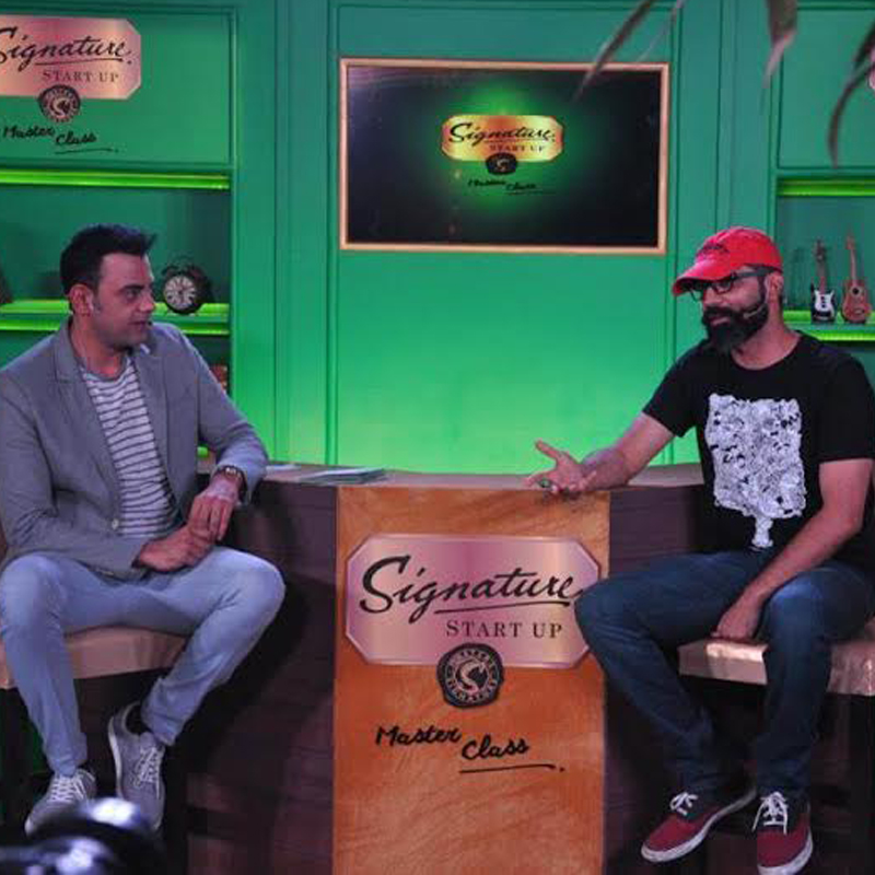 Arunabh Kumar inspires the Gurgaon crowd at Signature Start Up Masterclass