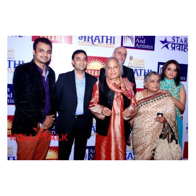 The first Indian Music Academy Marathi Music Awards to be telecast on Star Pravah 7 pm on 24th Nov