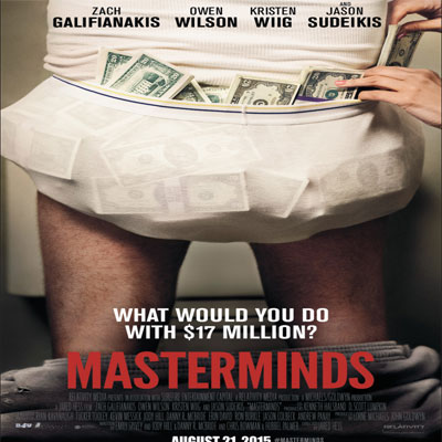 Based on true events ‘Masterminds’ to hit Indian theatres