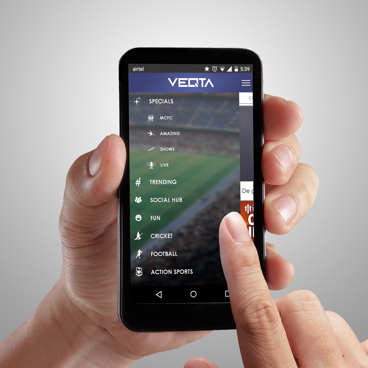 Sports OTT VEQTA launches its mobile app for sports programming