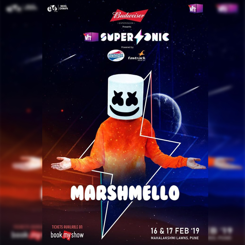 VH1 Supersonic Arcade announces electrifying multi-city tour with global EDM icon Marshmello