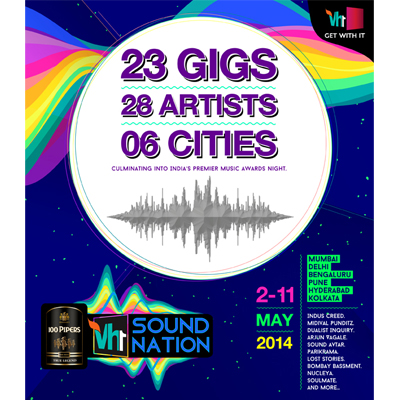 ‘100 Pipers Vh1 Sound Nation’ to kick off on 2 May
