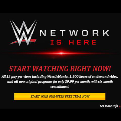 WWE Network not quite ready yet
