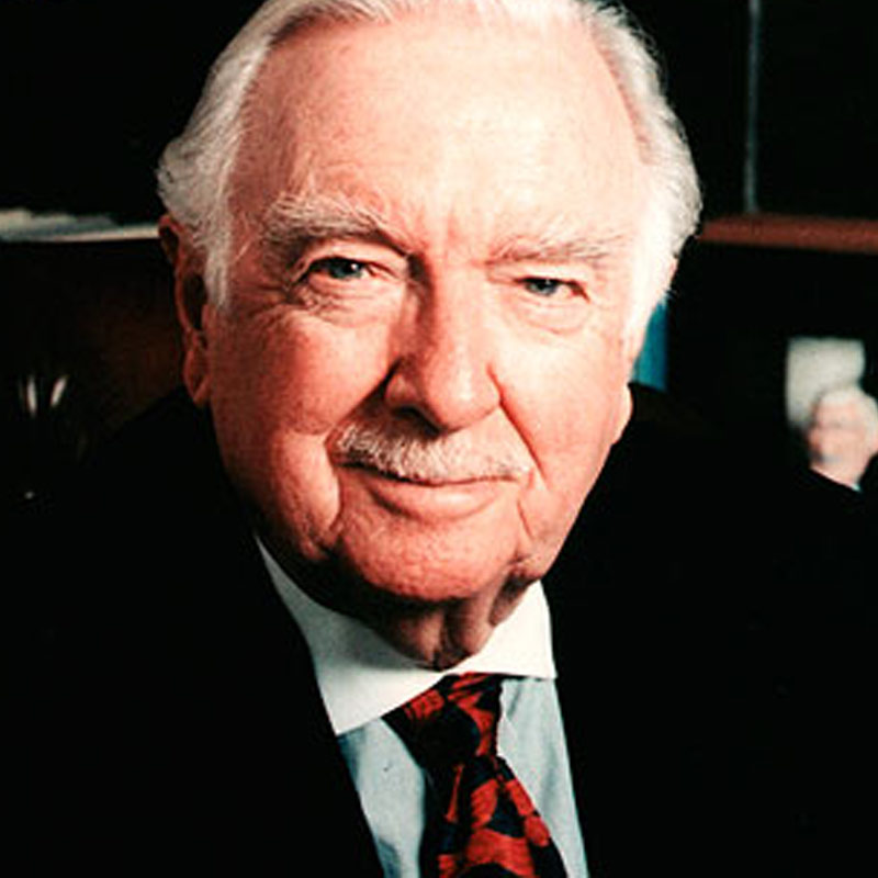 TV anchorman Walter Cronkite expires at 92
