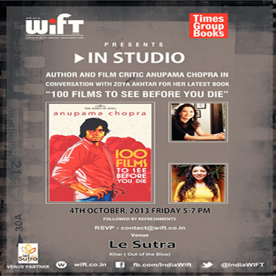Wift in conversation with Anupama Chopra and Zoya Akhtar