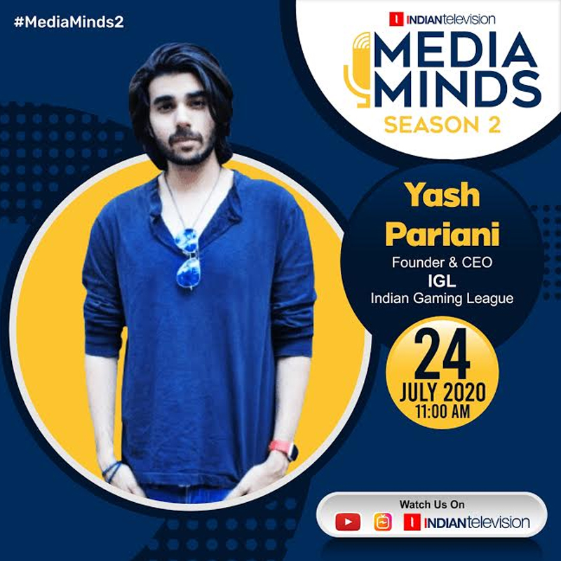 #MediaMinds2 | IGL founder-CEO Yash Pariani talks about evolving e-sports ecosphere in India