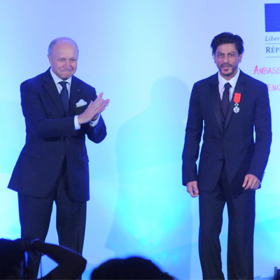 Shah Rukh Khan bestowed with top French civilian Honour