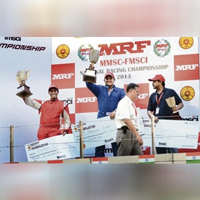 Chennai based Feroze Khan defends MRF National Indian Junior Touring Car Championships in Style