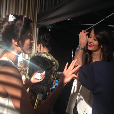 Aishwarya Rai and Freida Pinto bond in Cannes