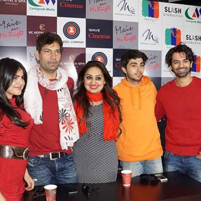 The cast of ‘Main Aur Mr Riight’ on promotion spree