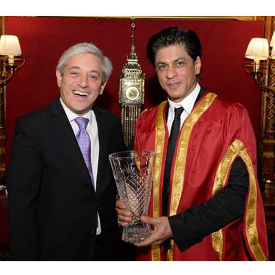 Shah Rukh Khan receives Britain’s Global Diversity Award