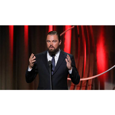 Leonardo DiCaprio honoured for environmental work
