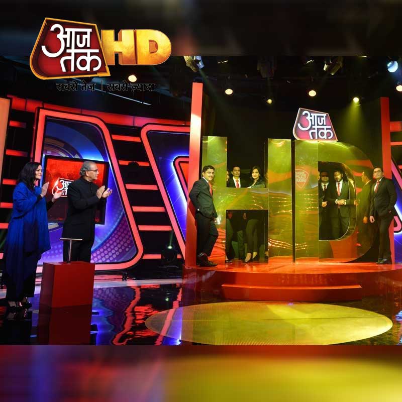 Aaj Tak HD hits airwaves, available on Tata Sky
