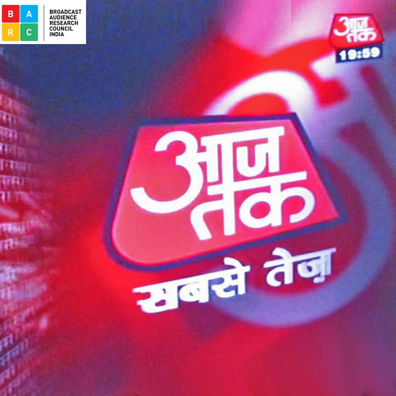 BARC week 2: Aaj Tak leads Hindi News in all three markets