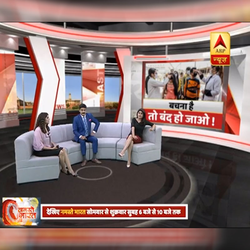 ABP News’ Morning Show, ‘Namaste Bharat’ dazzles viewers with a unique format
