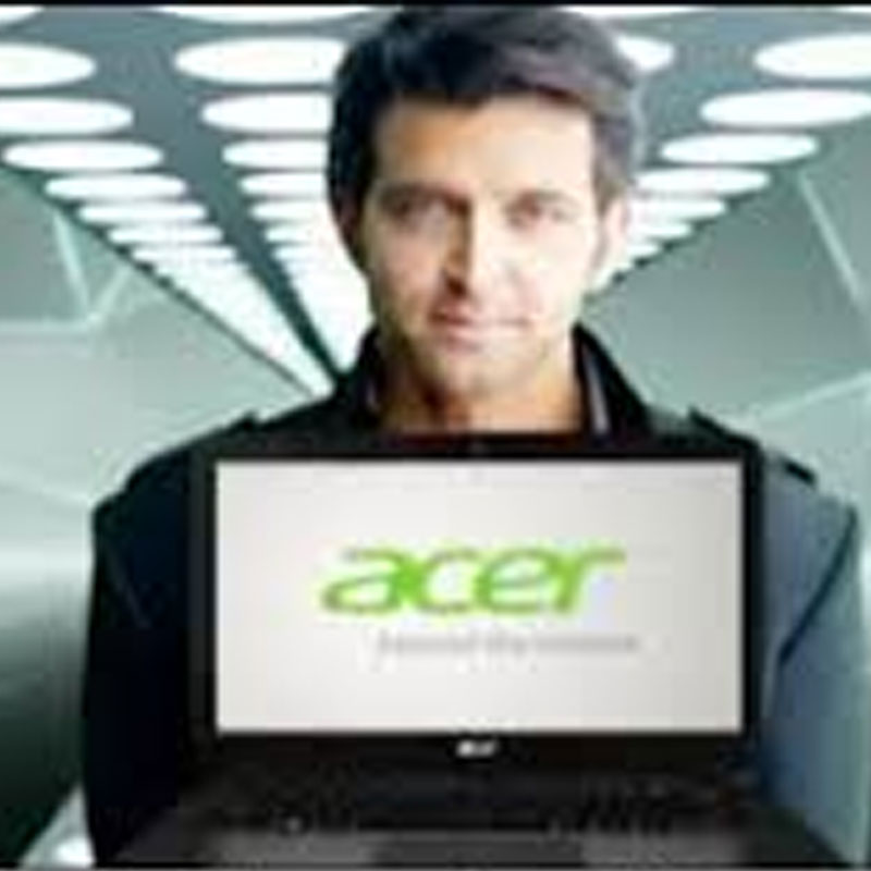 Acer  launches new  campaign with Hrithik Roshan