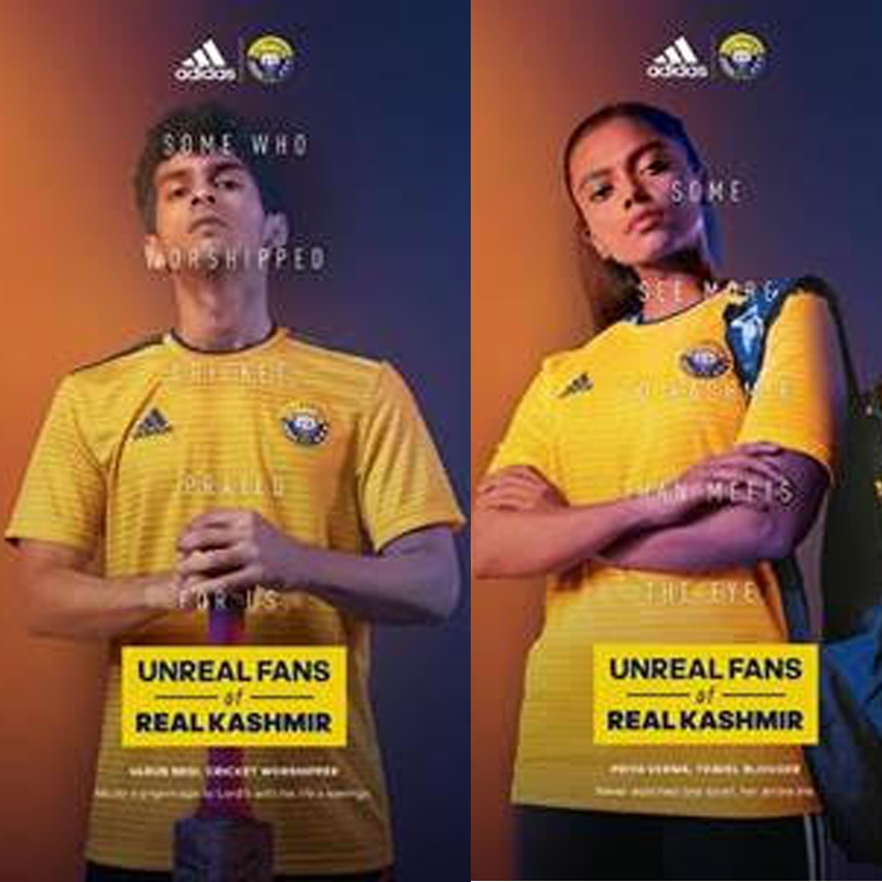 adidas launches campaign inspired by Real Kashmir FC fans