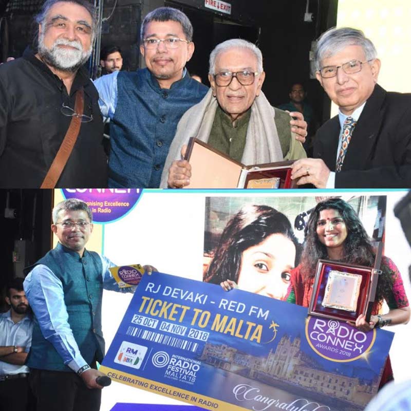 Ameen Sayani’s presence, RED FM RJ Devaki’s victory and the entire radio clan made RNM’s Radio Connex 2018 – a grand affair
