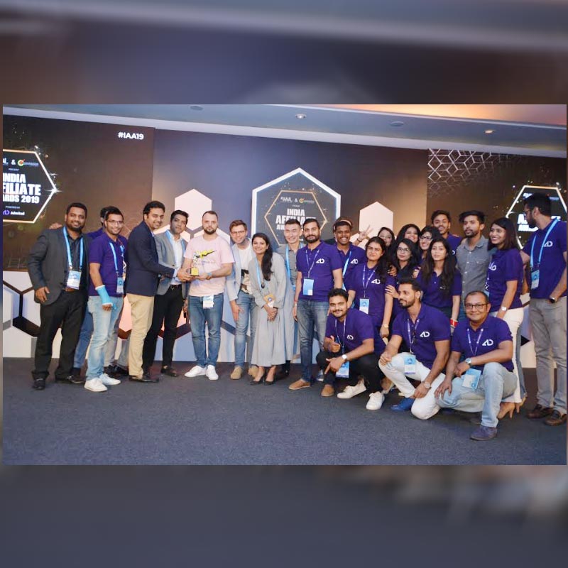 Admitad India bags two awards at the prestigious India Affiliate Summit & Awards 2019