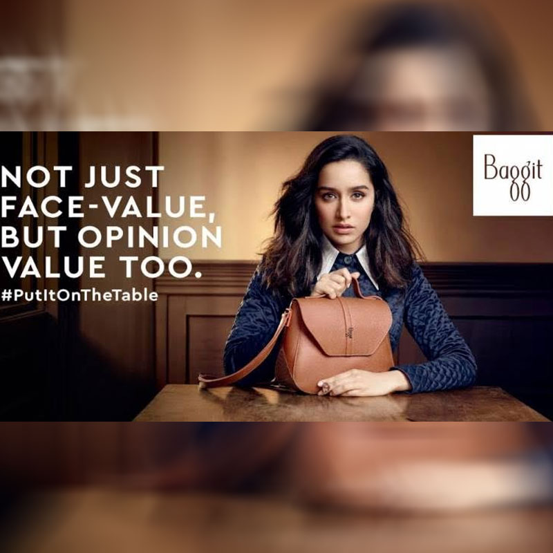 Baggit launches new campaign with Shraddha Kapoor