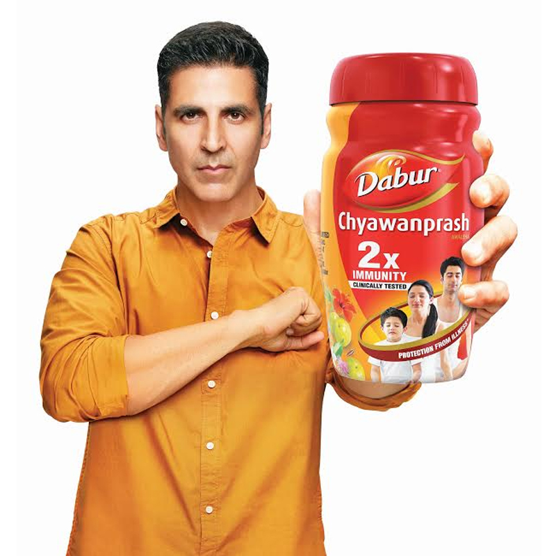 Akshay Kumar takes the immunity pledge with Dabur Chyawanprash