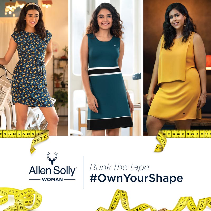 Allen Solly encourages women to ‘#Own Your Shape’ with the perfect dress