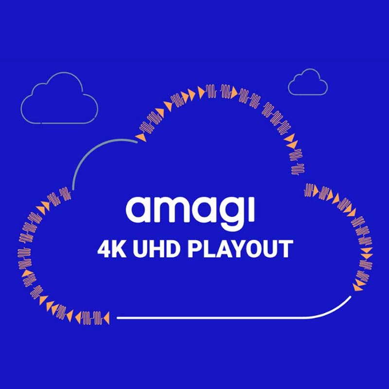 Amagi announces UHD Playout on AWS