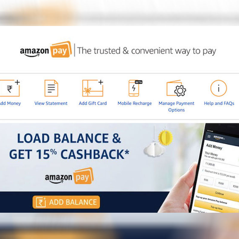 Amazon.in introduces mobile recharge with amazon Pay