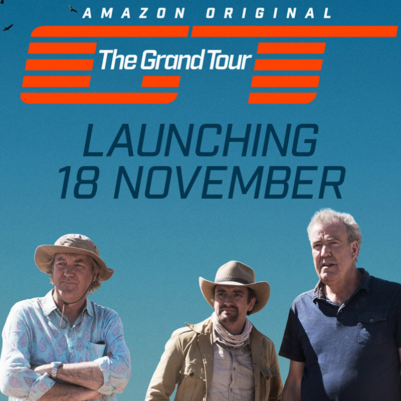 Amazon Prime Video announces premiere of ‘The Grand Tour’