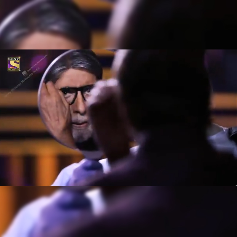 Behind the scenes, on the Kaun Banega Crorepati 12 sets