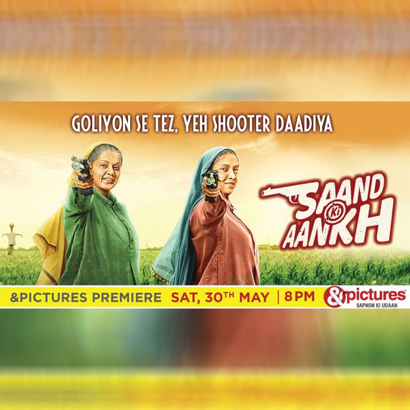 Get ready to witness the mind-blowing journey of the goliyon se tez shooter dadis in the &pictures premiere of Saand Ki Aankh
