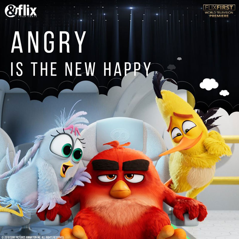 &flix to premiere The Angry Birds Movie 2 on 12 January