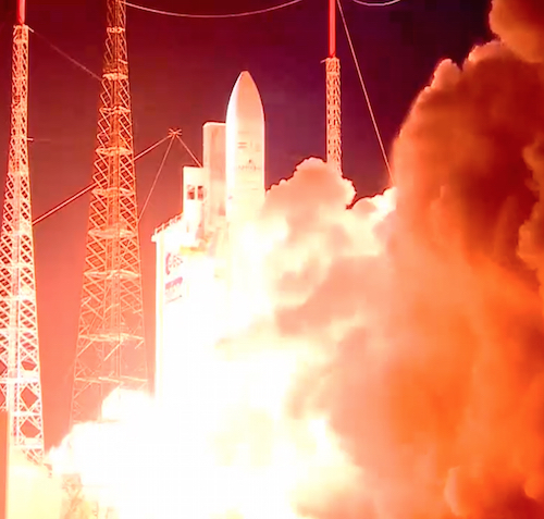 Arianespace launches GSAT-15 successfully