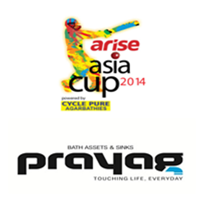 Prayag announces its association with Asia Cup-2014 as an “Associate Sponsor”