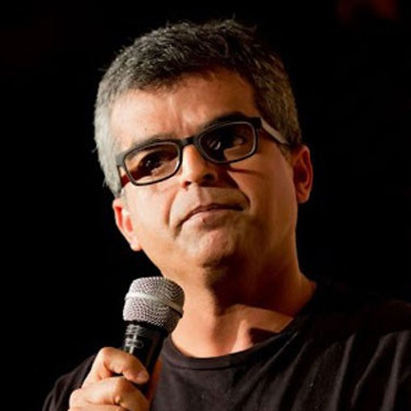 Stand-up comedian Atul Khatri is reading ‘Only Positive News!’