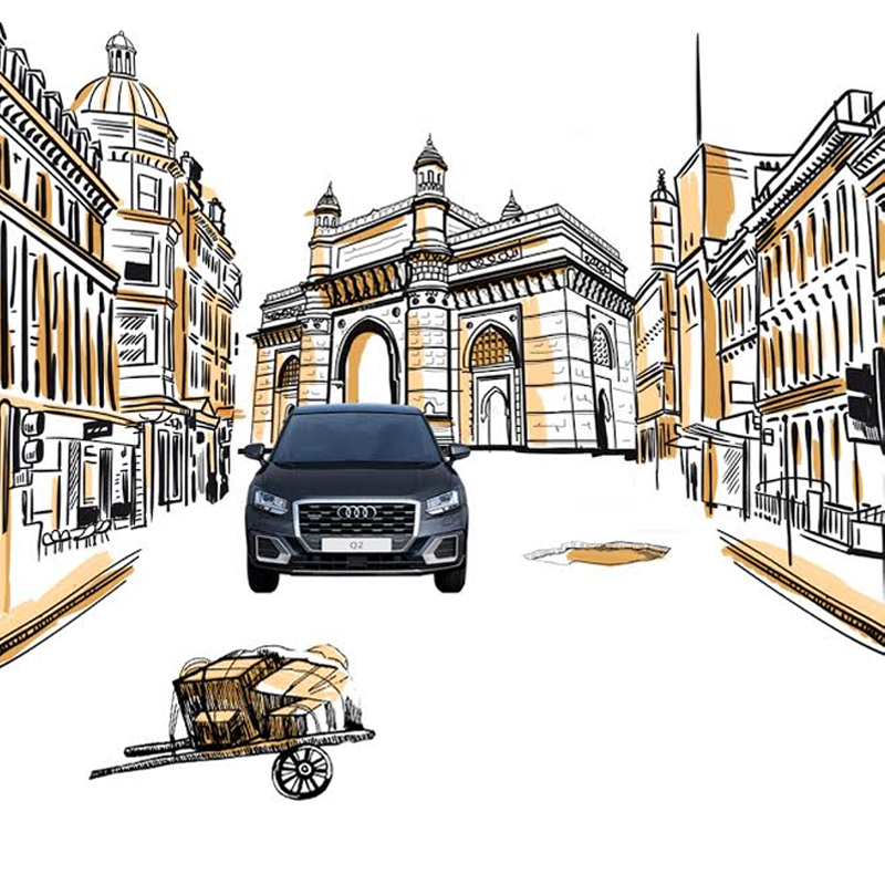 Take the Audi Q2 for a virtual spin on Instagram