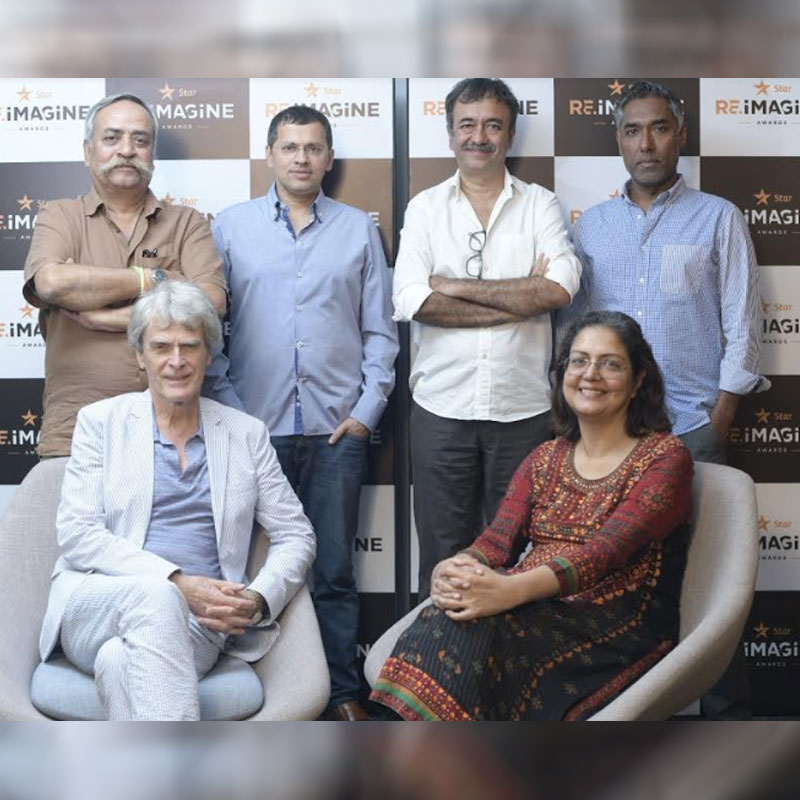 Bespoke elite jury for Star Re.Imagine Awards comprising Sir John Hegarty, Piyush Pandey, Raju Hirani, Vibha Rishi, Rahul Welde and V Sunil deliberate on May 26, 2018