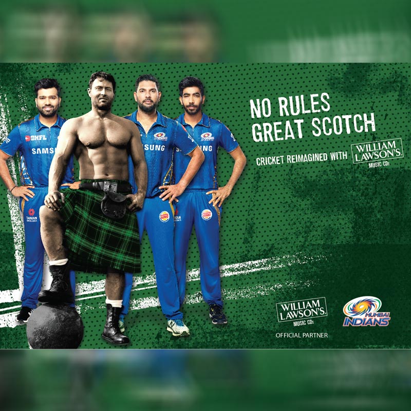 Mumbai Indians announce William Lawson’s by Bacardi India their official partner