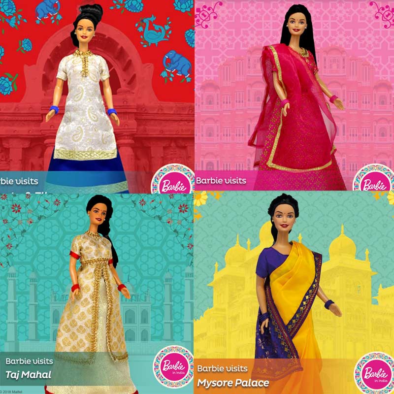 Barbie dons the colours of India