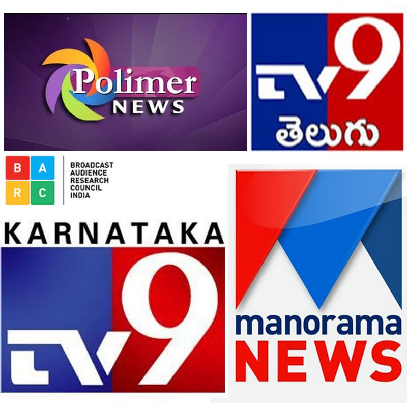 BARC segments viewership data for South regional news from GECs