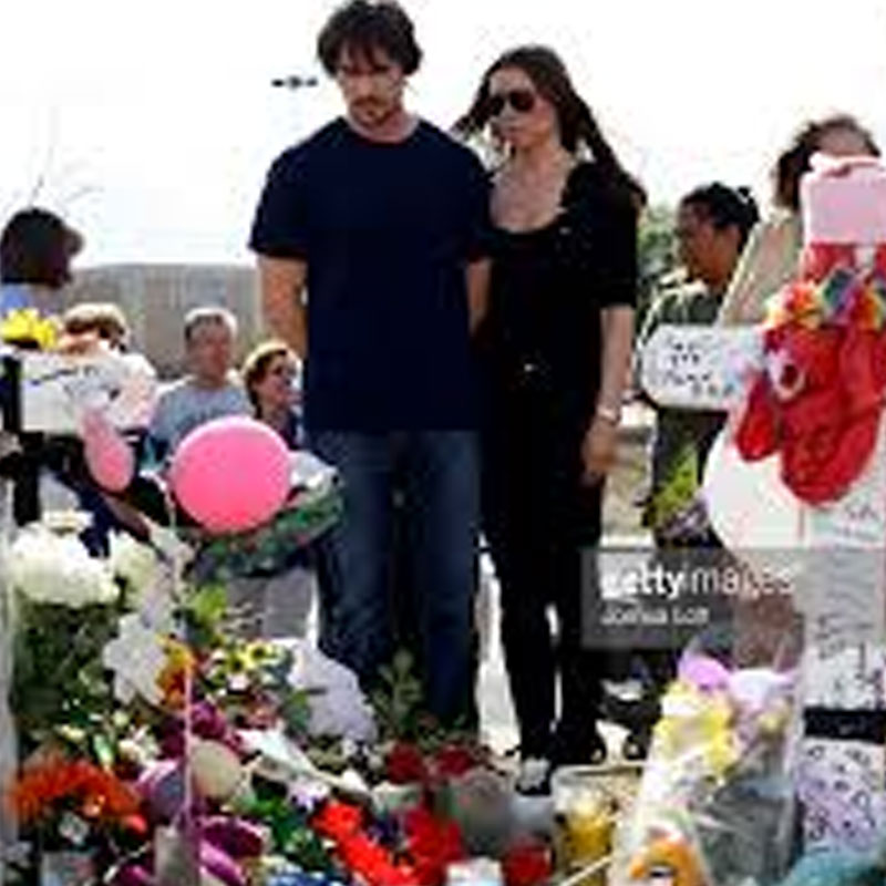 Grieved Batman, Bale visits Colorado theatre