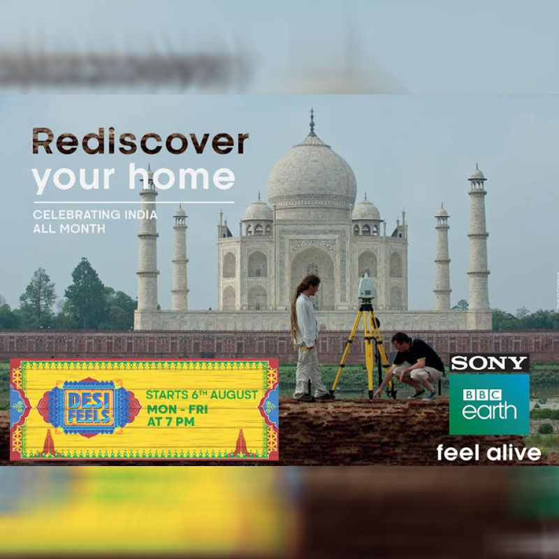 Re-discover all things that make India Extraordinary this August only on Sony BBC Earth