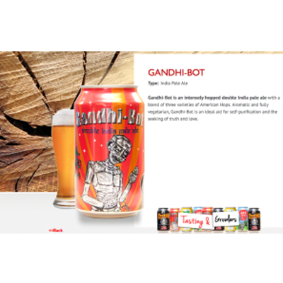 American brewery apologizes for beer bearing Gandhi name but claims it meant no harm