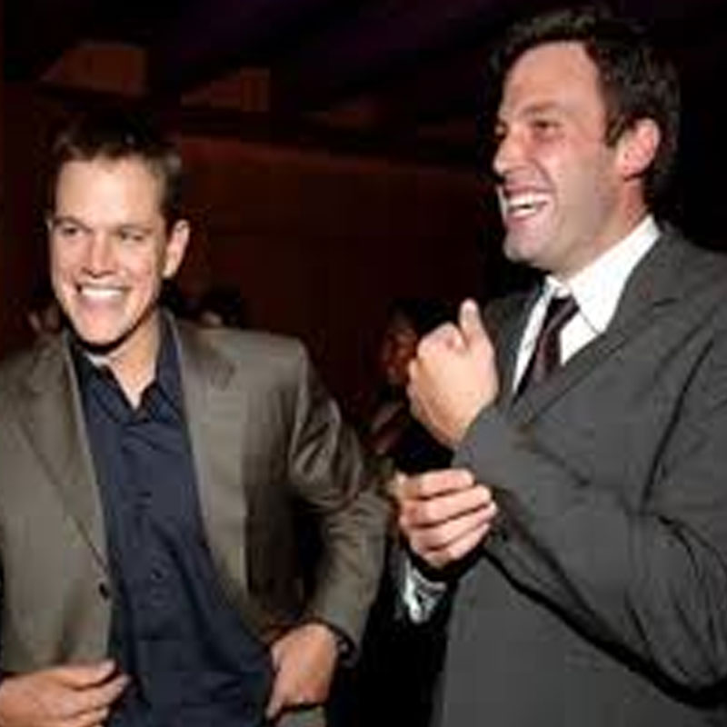 Ben Affleck and Matt Damon making Race to the South Pole