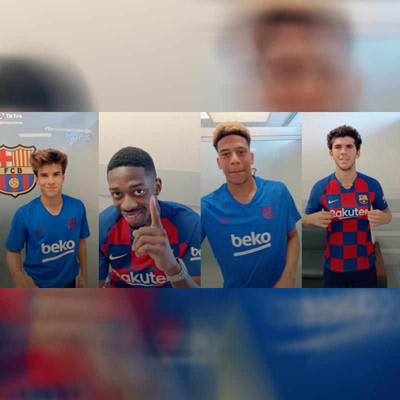 FC Barcelona x TikTok: Show Your Love and Win official Barça